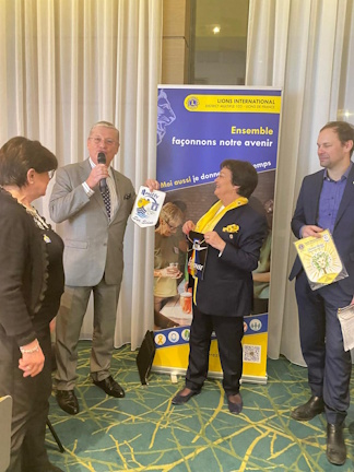 rencontrer notre gouverneure et de renforcer les liens entre nos trois clubs Lions