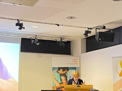 Institut Curie pour la cérémonie de remise de la médaille de Grand Donateur à la Fédération Enfants-Cancers-Santé